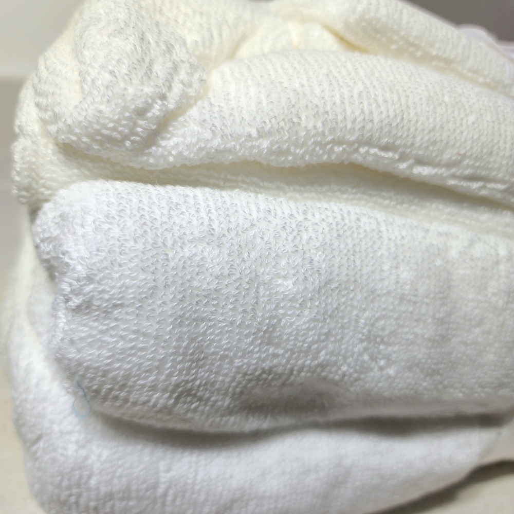 Luxury White 6 Pc Towel Set New With Tags - Picture 4 of 8